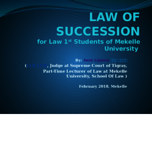 law of succession lecture notes.pptx